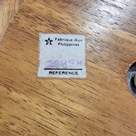 Vintage Wooden Swivel Serving Dish Divided Plate Carved Lazy Susan Mid-Century - Picture 8 of 15